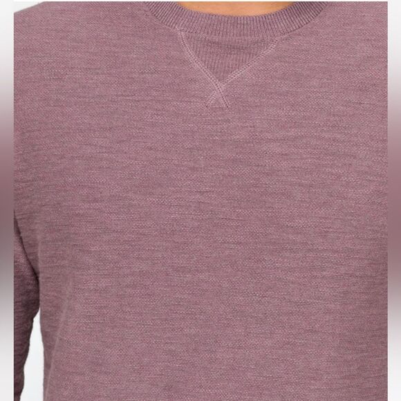 ALESBURY Riverside Crewneck Sweater Dark Pink XXL Stitch Fix Nwt - Picture 4 of 7